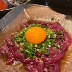 特製タレの桜ユッケ